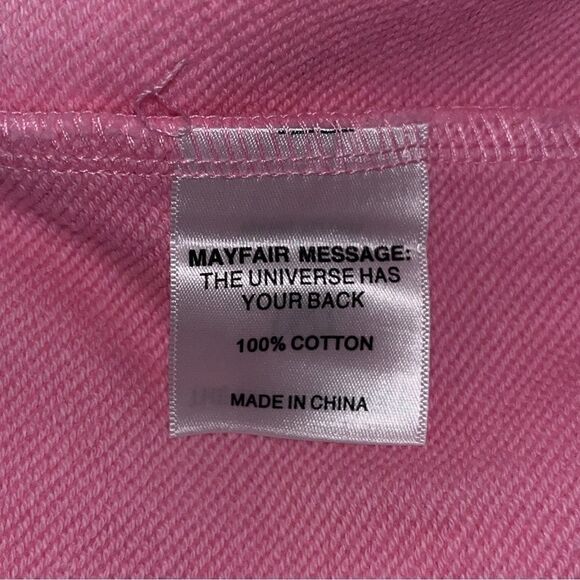 Mayfair Group Boundaries Are Hot Zip Up Hooded Sweatshirt - Picture 6 of 10